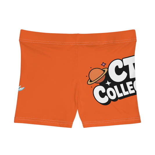 Orange "Spark" Women's Shorts