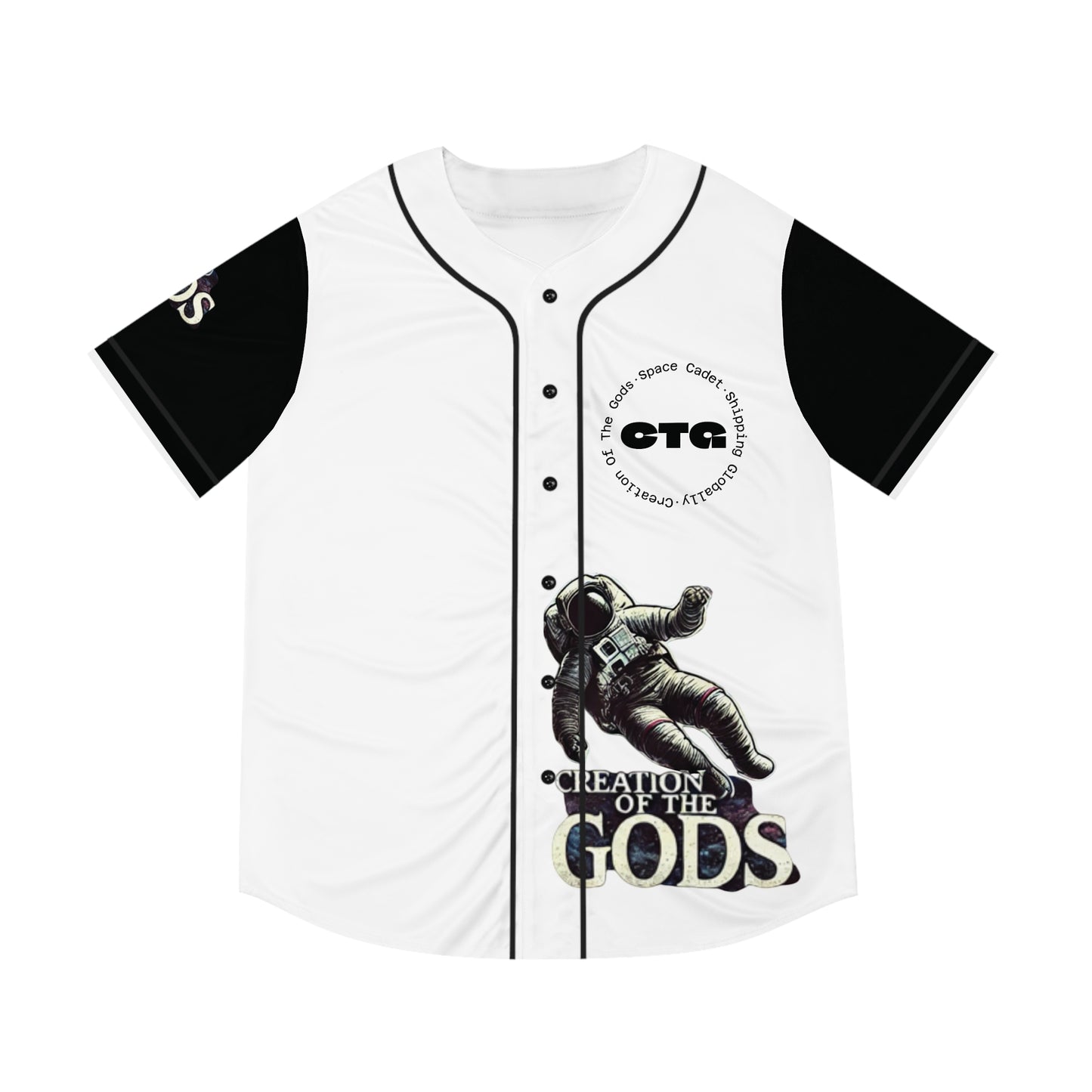 CreationOfGods "Space Cadet" Baseball Jersey