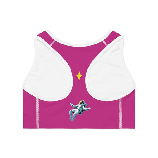 Pink "Spark" Wmns Sports Bra