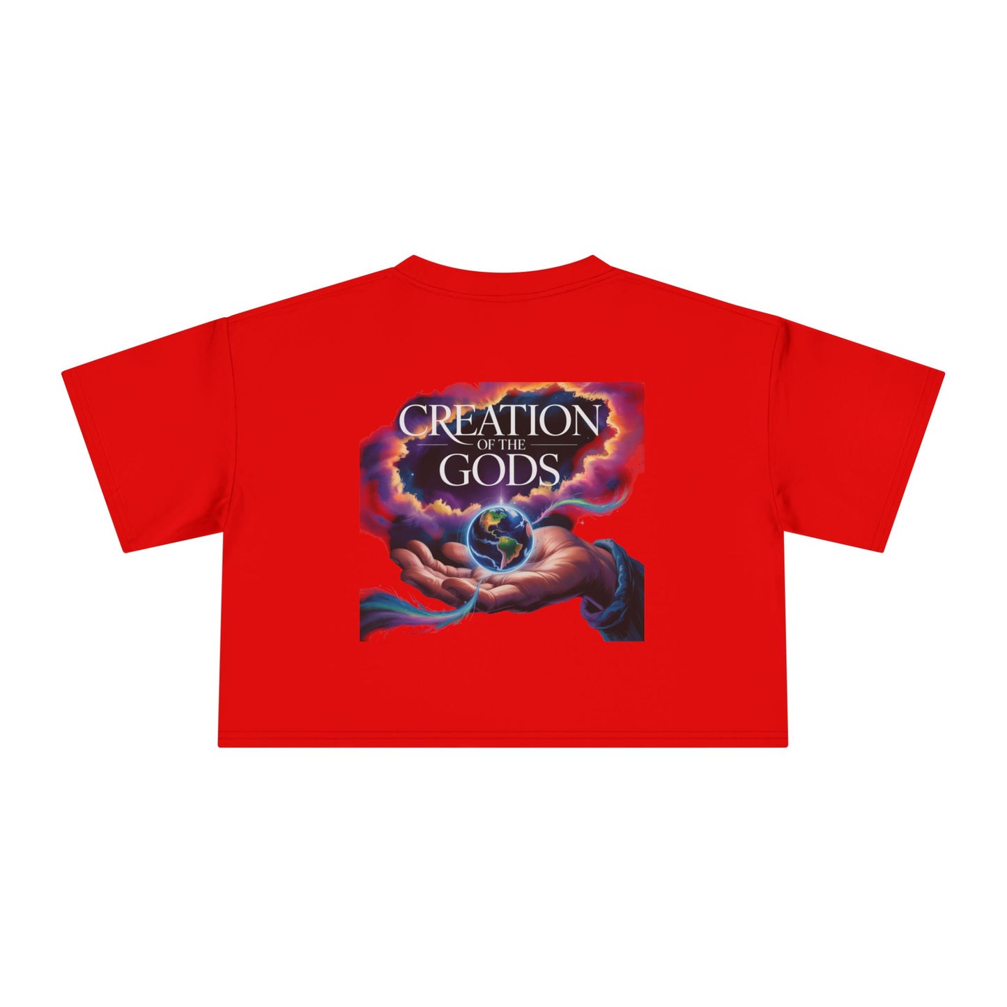 CreationOfGods Wmns Space Cadet Crop Tee