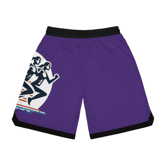 Purple "CTGSports" Active Shorts