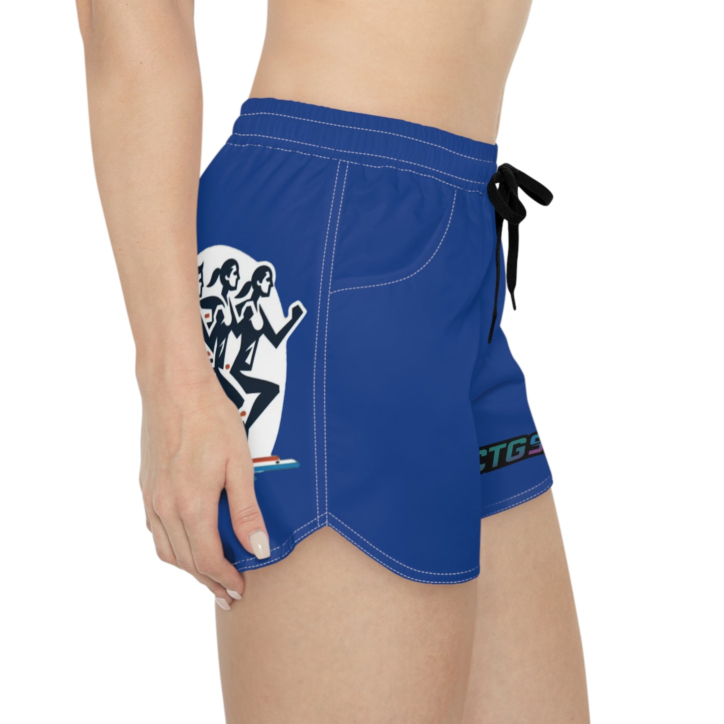 blue "CTGSports" Wmns Shorts