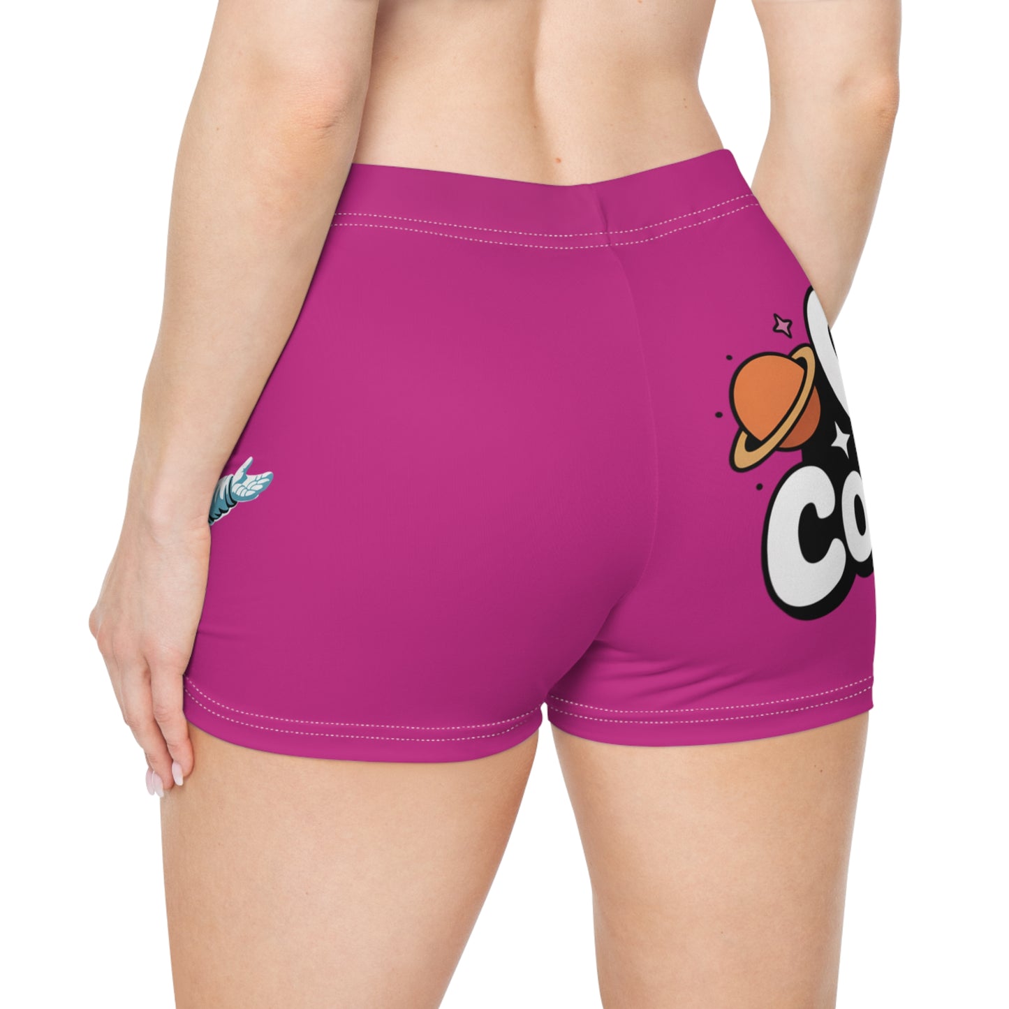 Pink "Spark" Women's Shorts