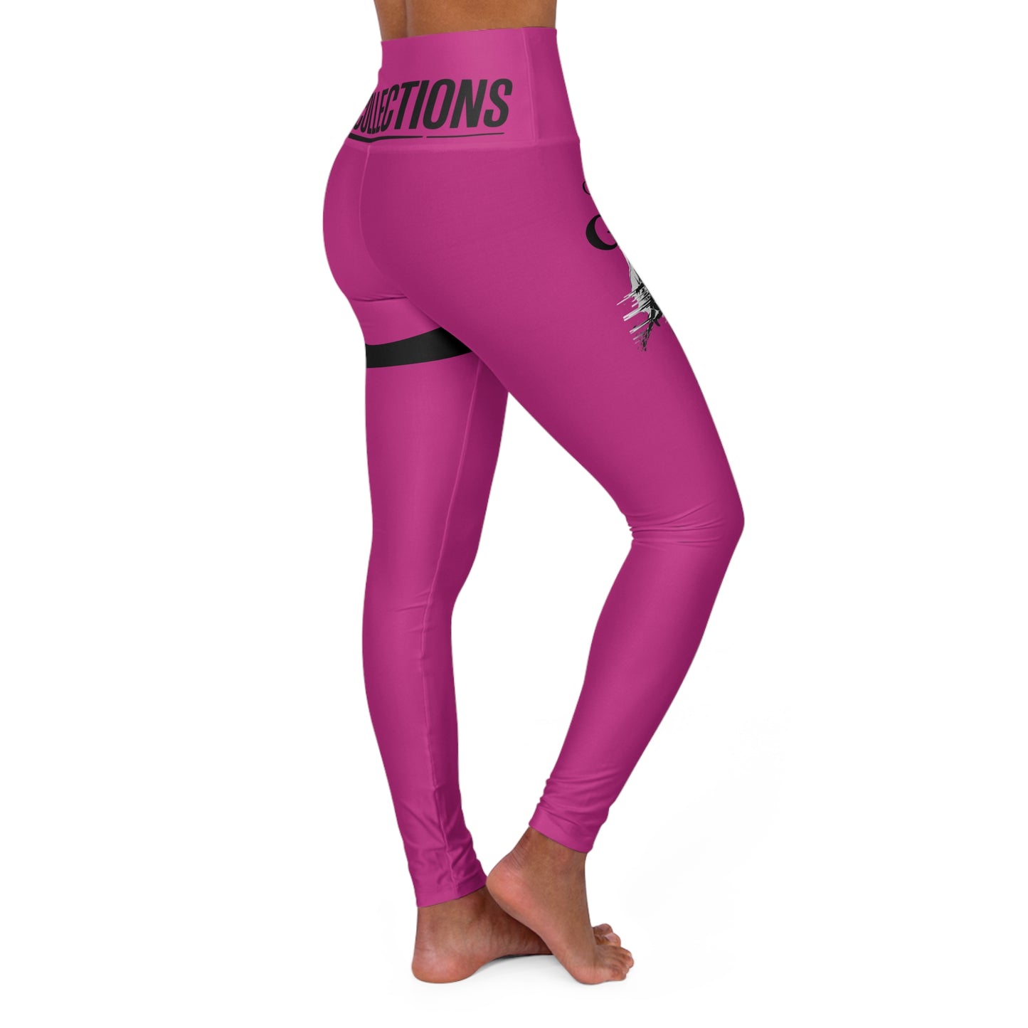 pink CreationOfGods High Waisted Leggings
