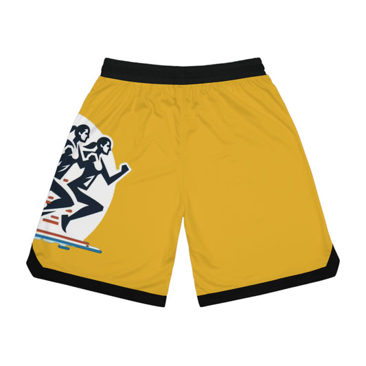 yellow "CTGSports" Active Shorts