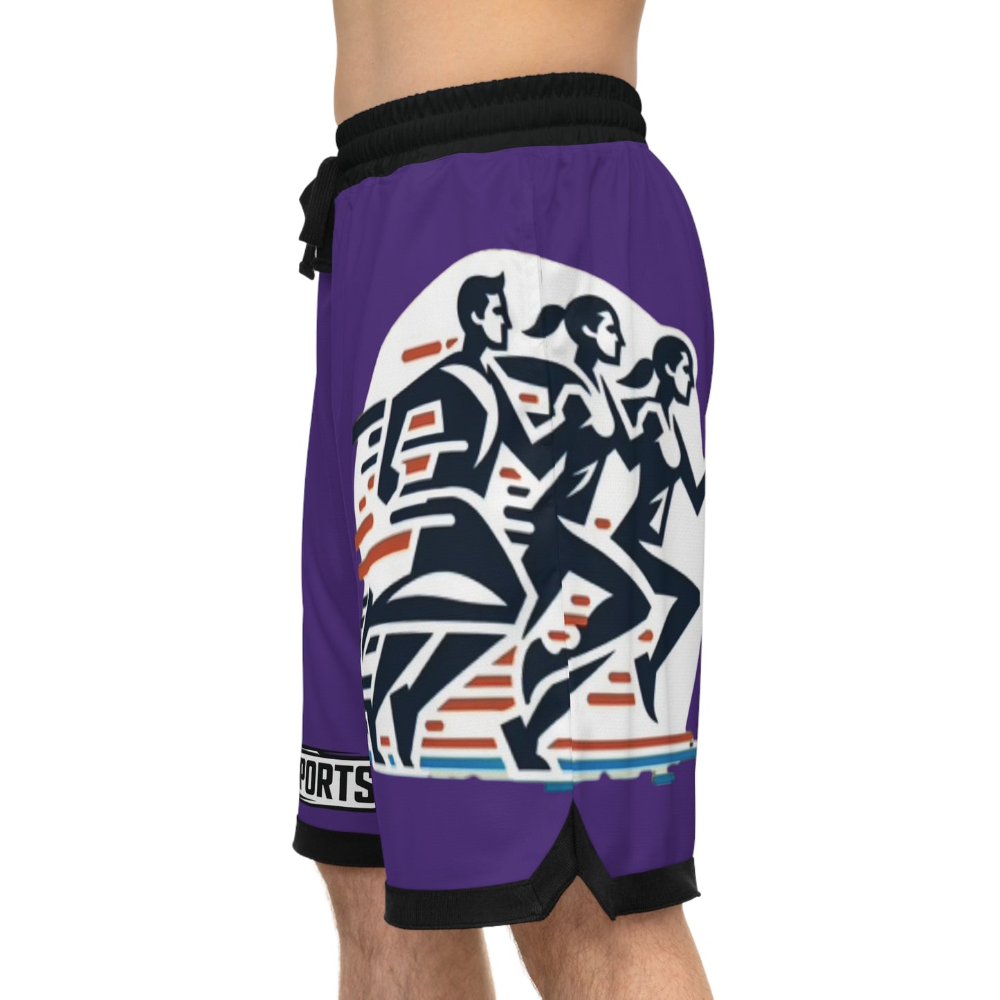 Purple "CTGSports" Active Shorts