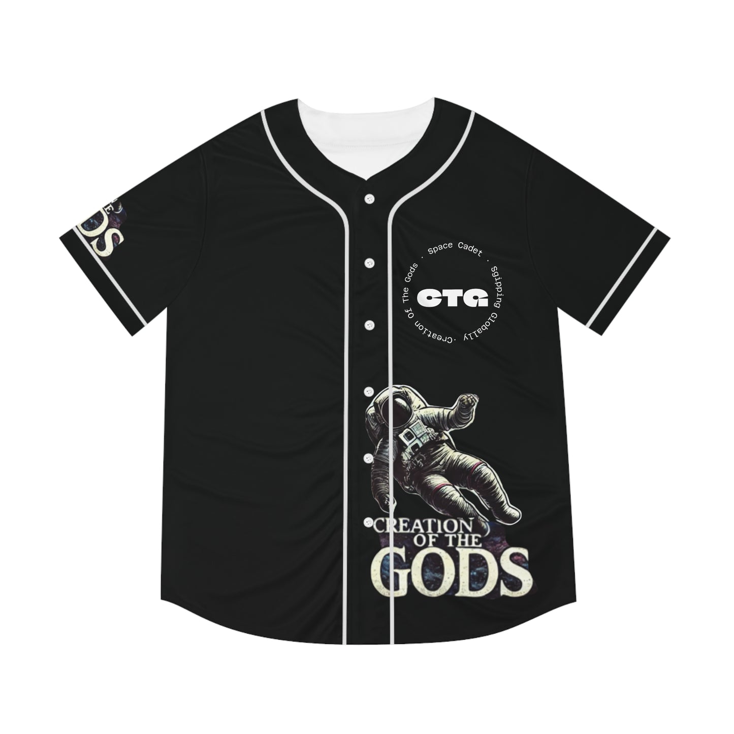 CreationOfGods "Space Cadet" Baseball Jersey