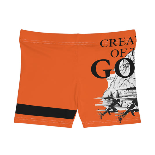 orange "Sprint" Wmns Shorts