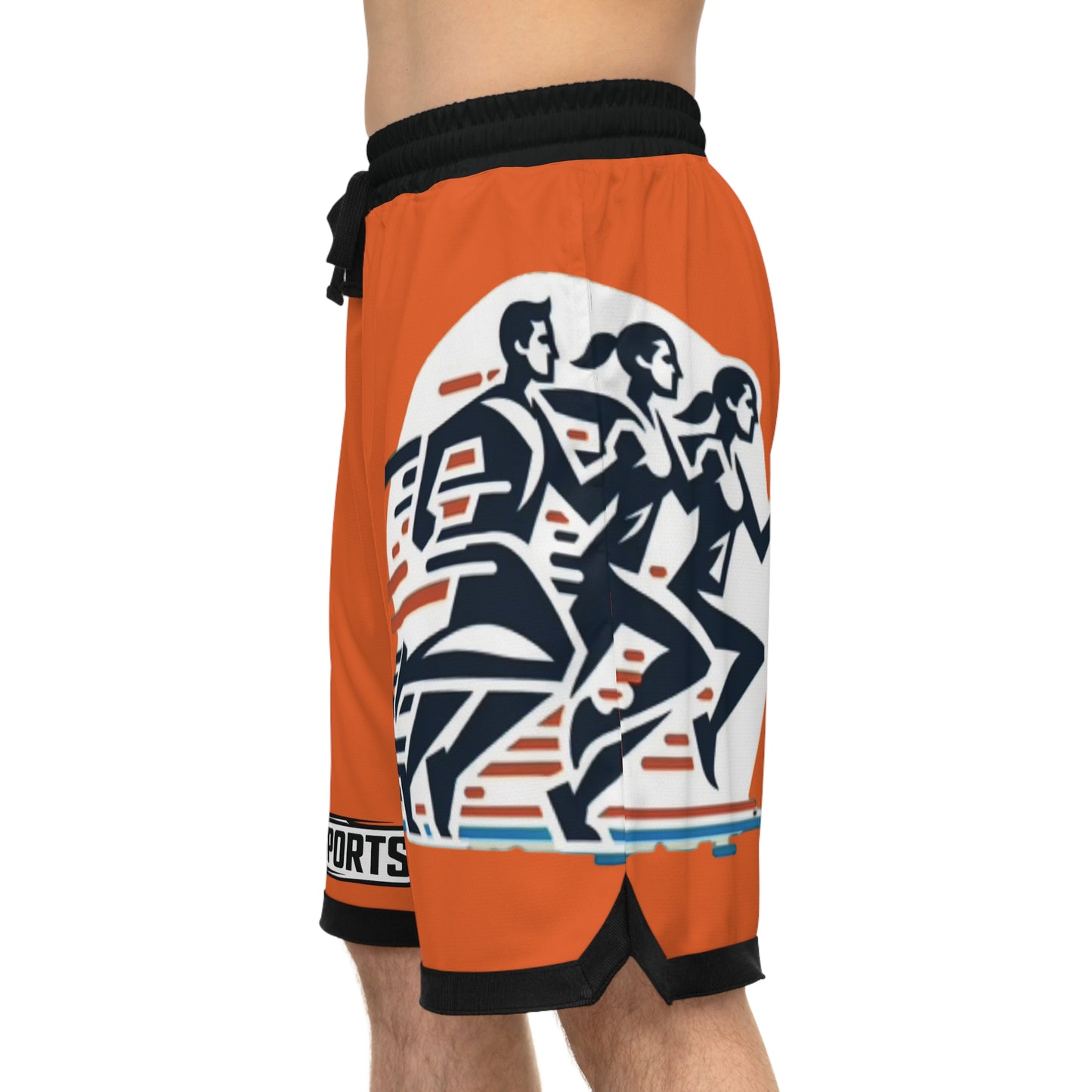 Orange "CTGSports" Active Shorts