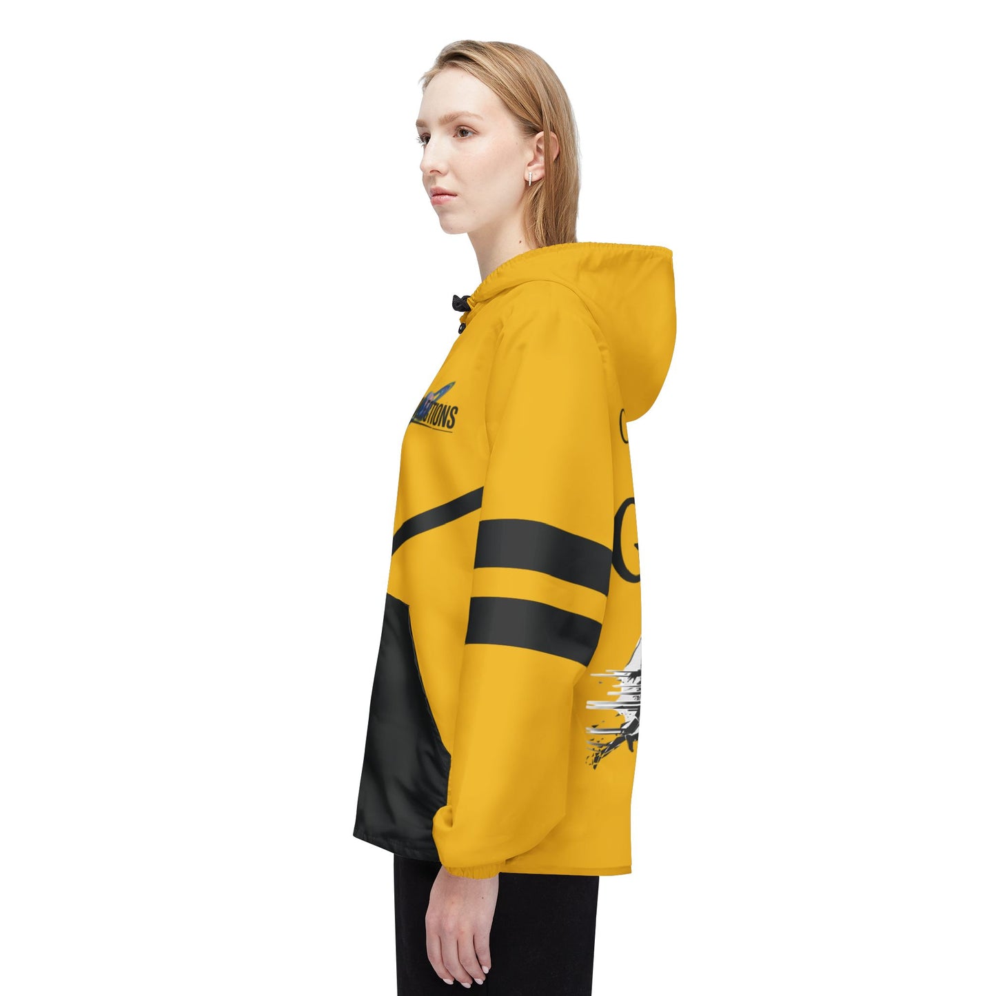 Yellow CreationOfTheGods Windbreaker Jacket