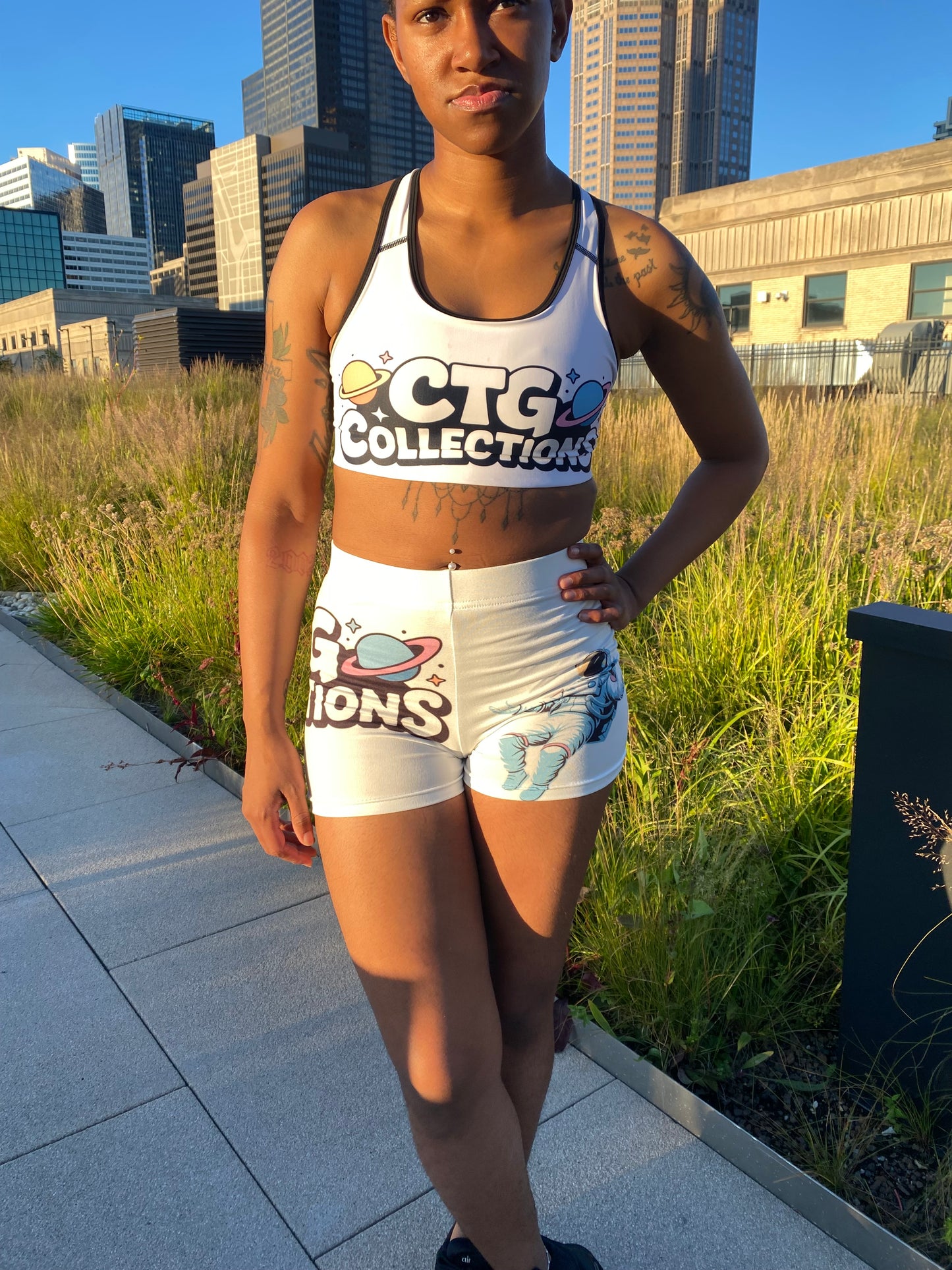 CreationOfGods "Spark" Wmns Sports Bra