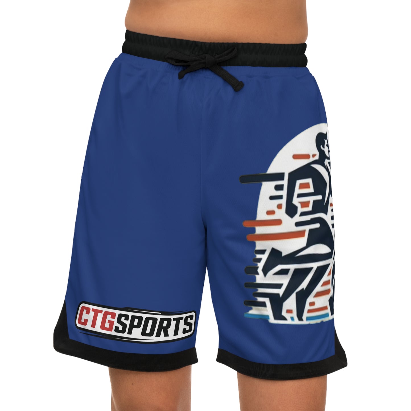 Blue "CTGSports" Active Shorts