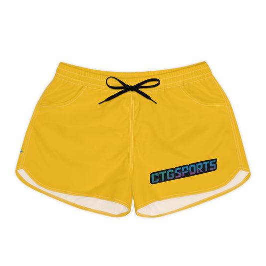 Yellow "CTGSports" Wmns Shorts