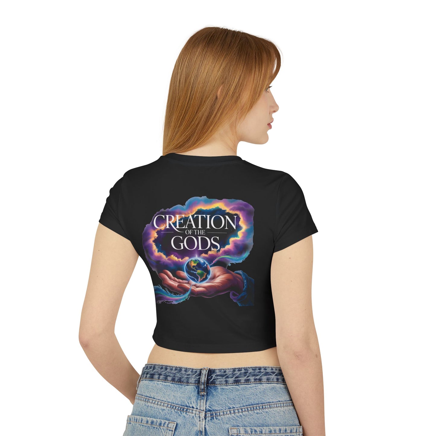 CreationOfTheGods  Wmns "Space Cadet" Baby Tee