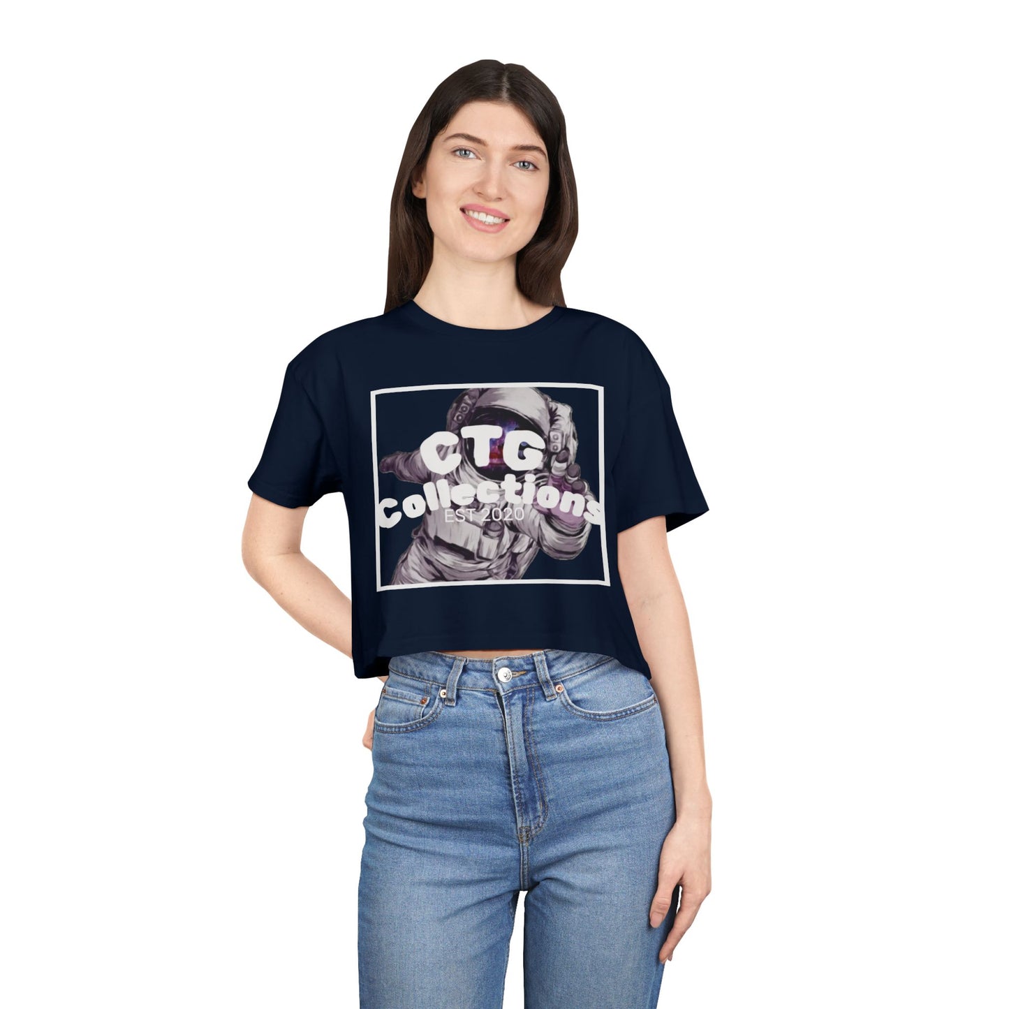 CreationOfGods  Wmns Space Cadet Crop Tee