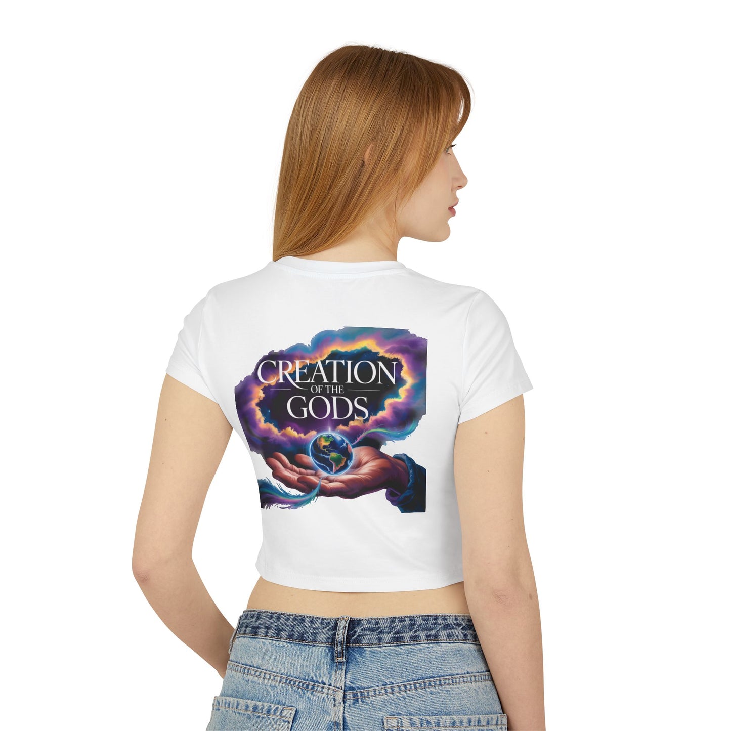 CreationOfTheGods  Wmns "Space Cadet" Baby Tee