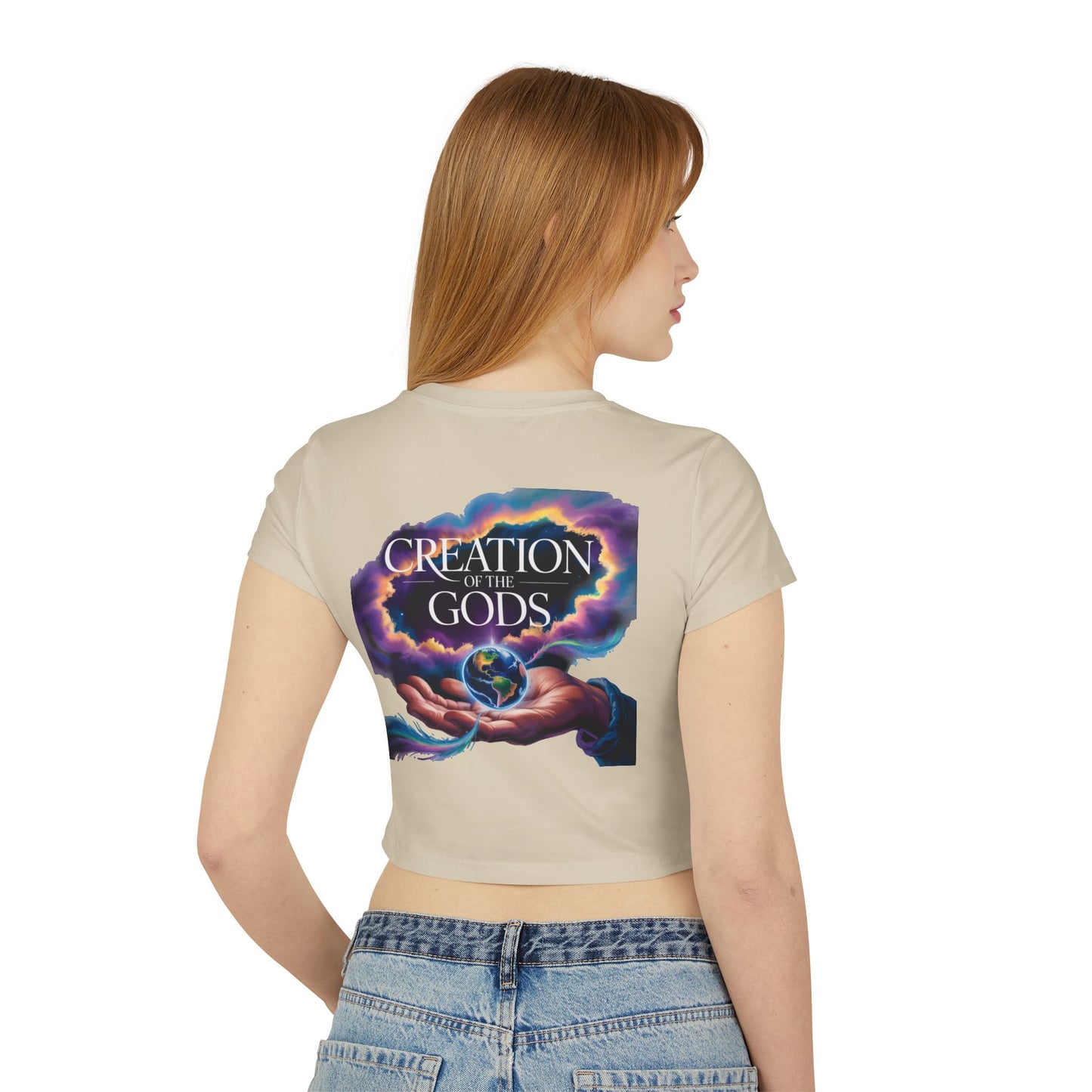 CreationOfTheGods  Wmns "Space Cadet" Baby Tee