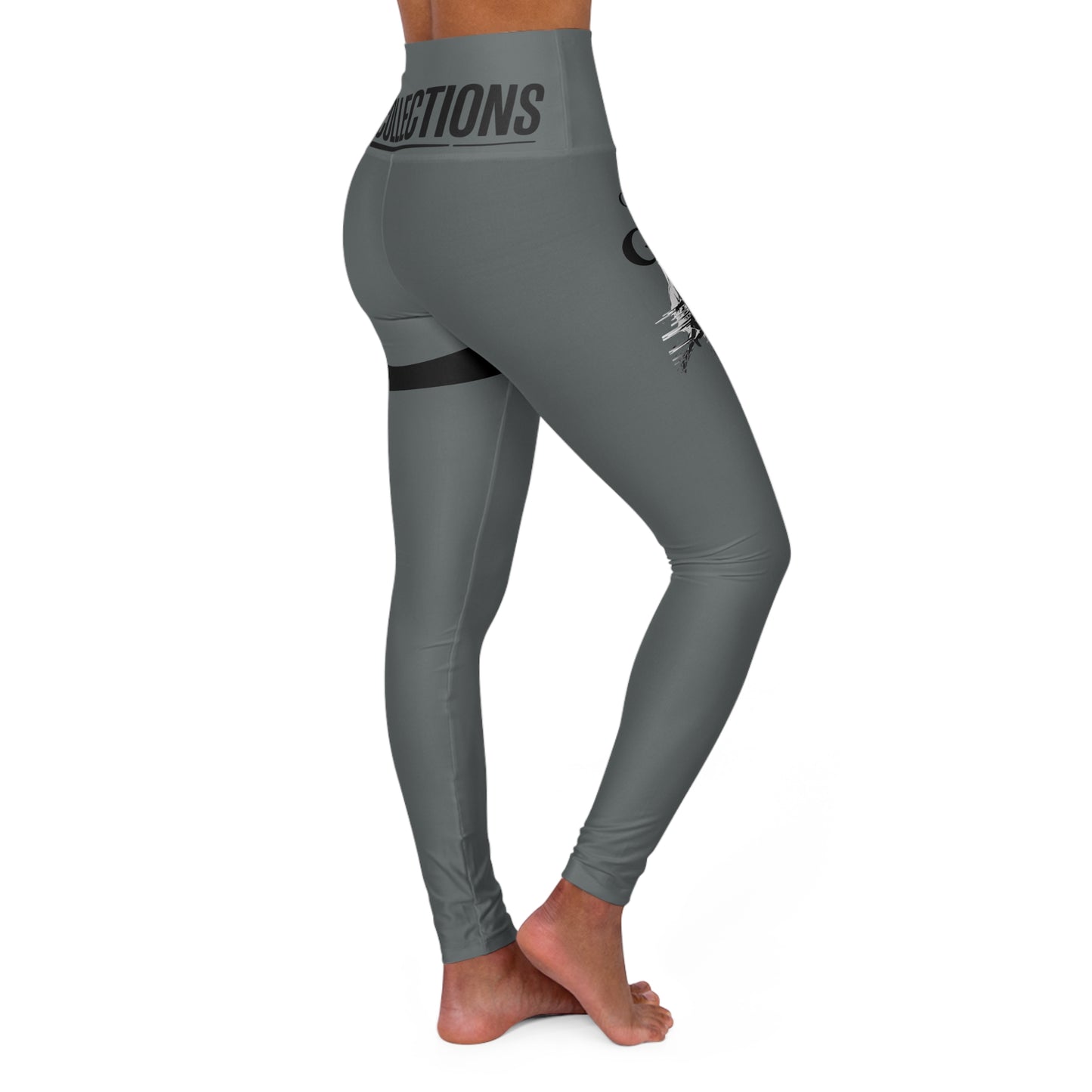 Grey  CreationOfGods High Waisted Leggings