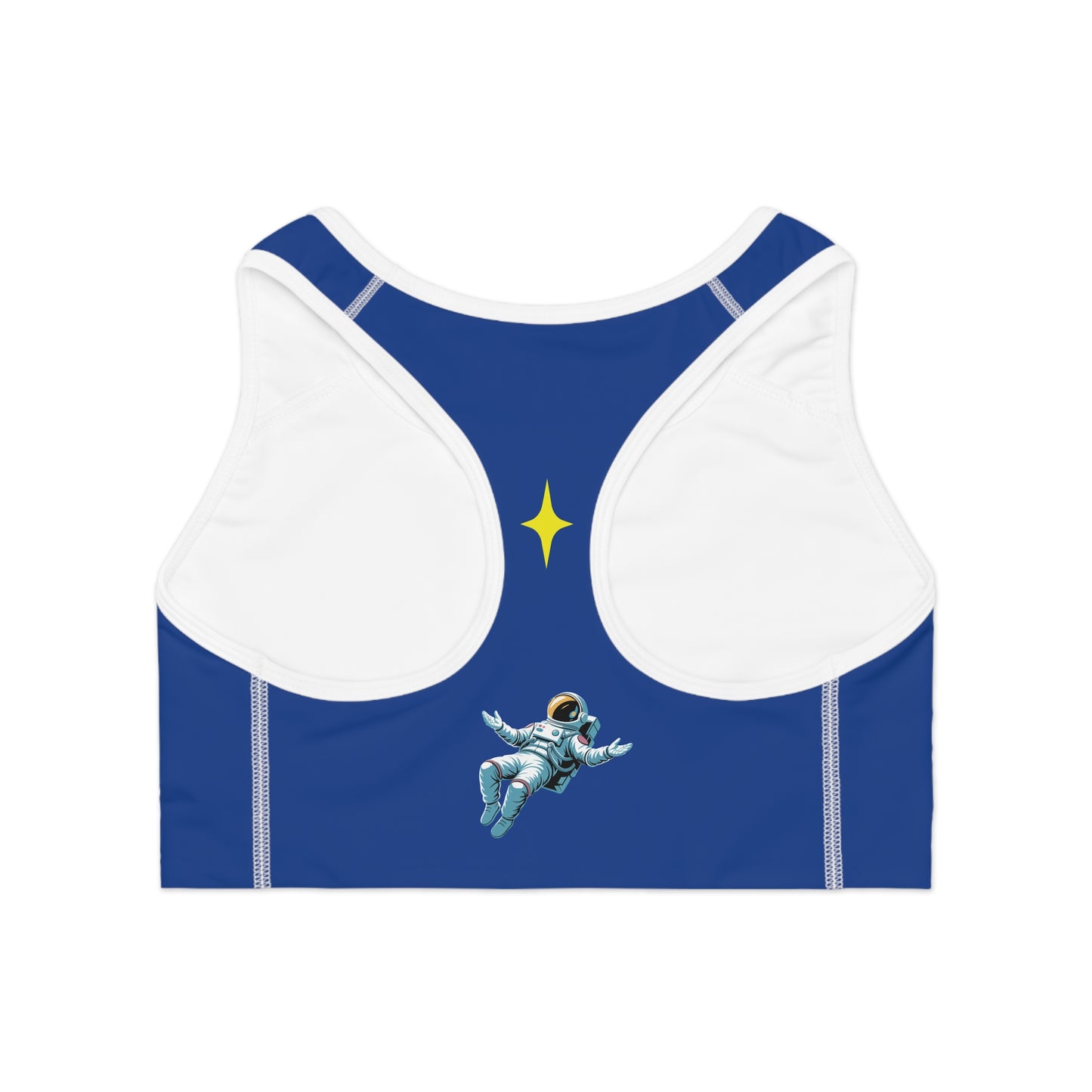 Blue "Spark" Wmns Sports Bra