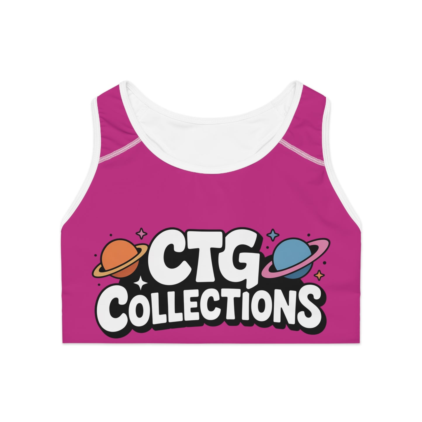 Pink "Spark" Wmns Sports Bra