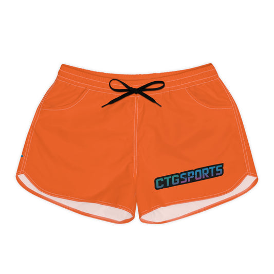 Orange "CTGSports" Wmns Shorts