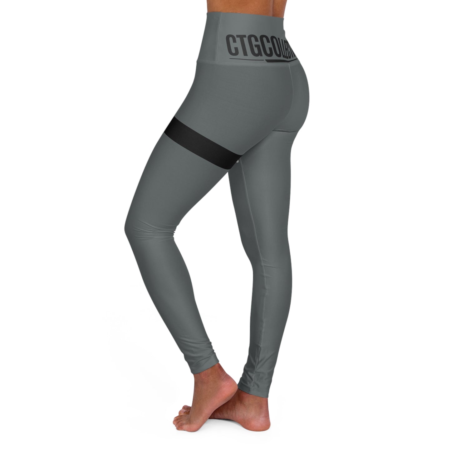 Grey  CreationOfGods High Waisted Leggings