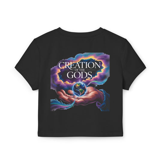 CreationOfTheGods  Wmns "Space Cadet" Baby Tee