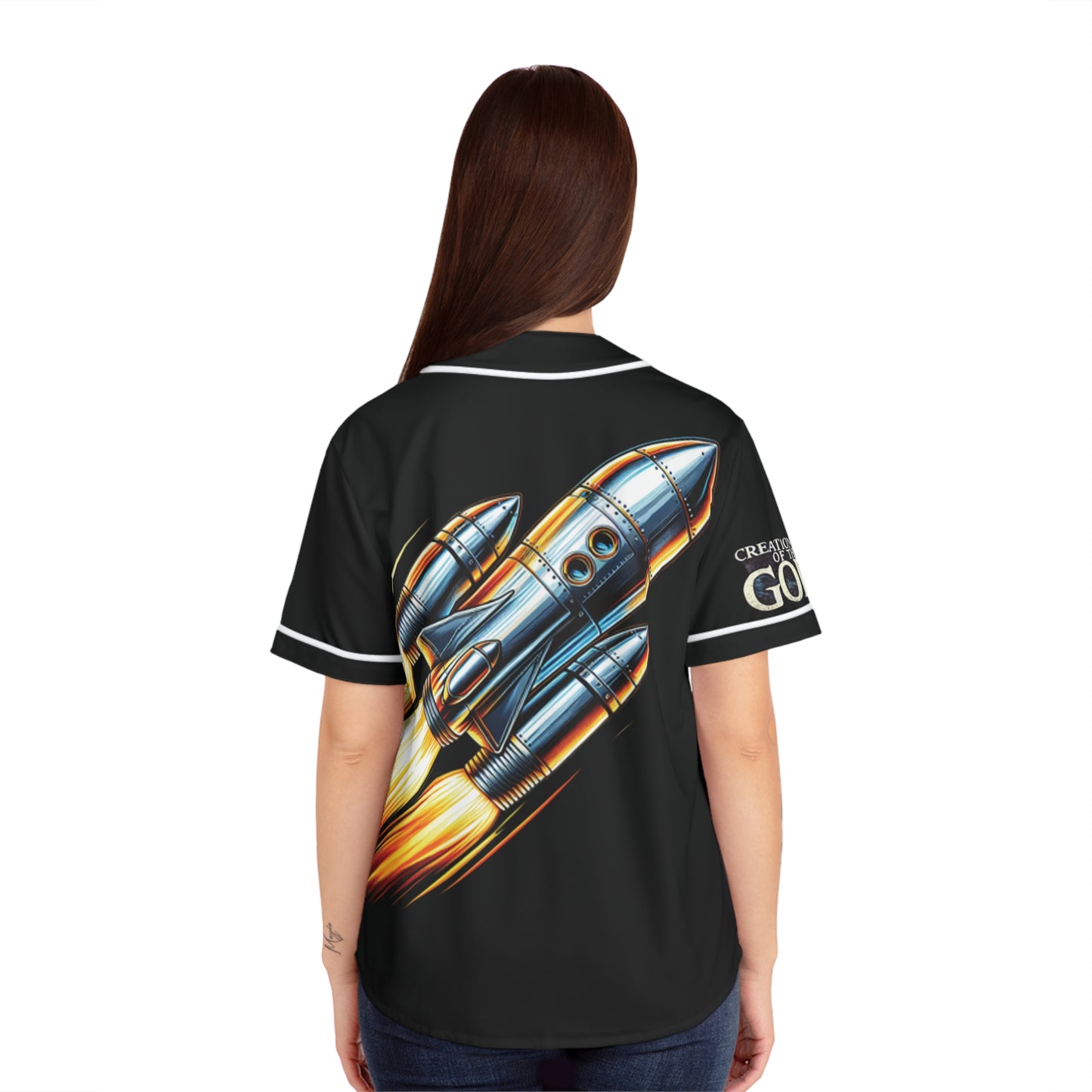 CreationOfGods Wmns "Space Cadet" Baseball Jersey