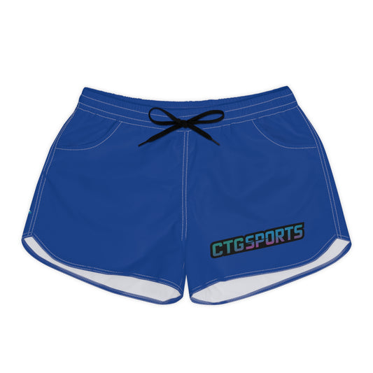 blue "CTGSports" Wmns Shorts