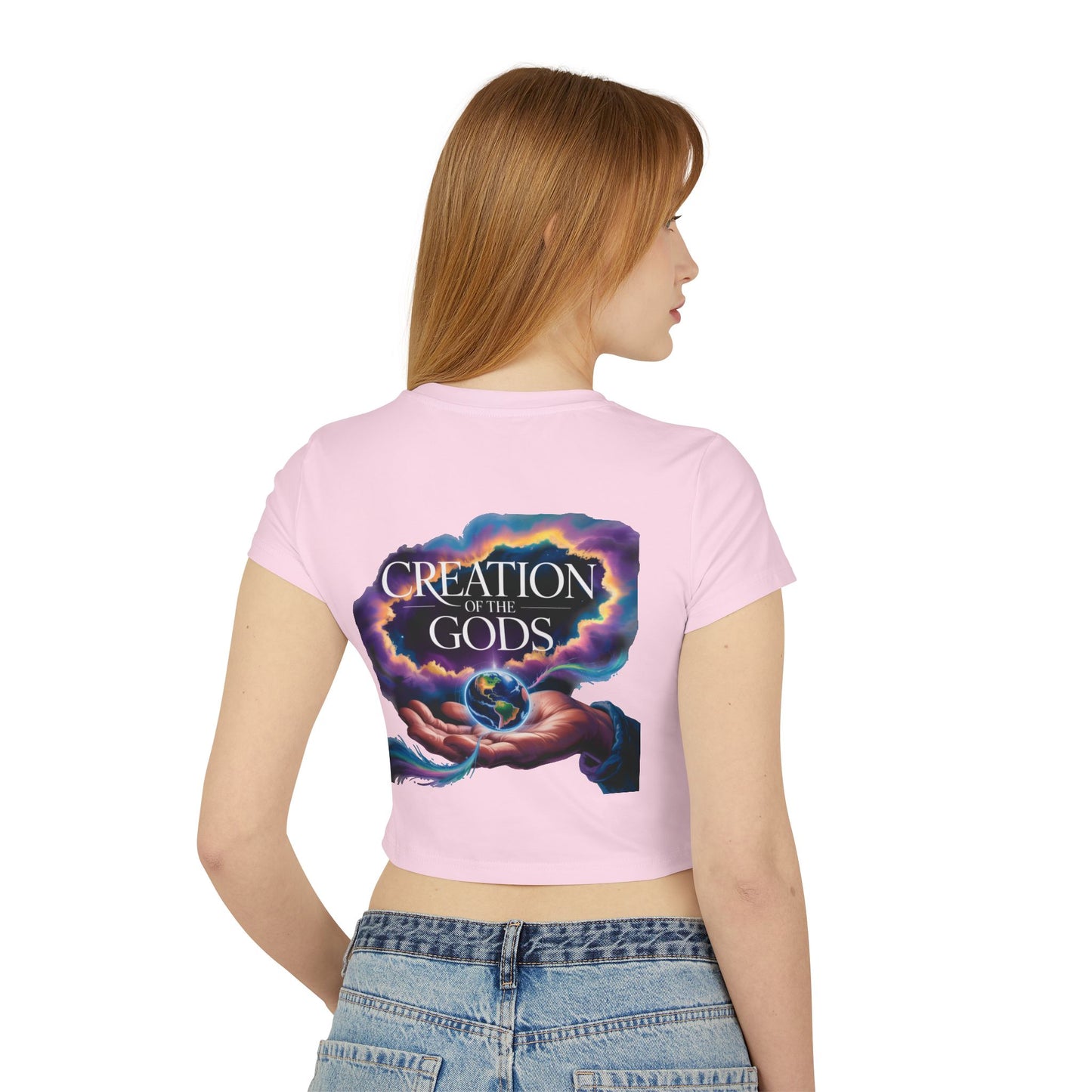 CreationOfTheGods  Wmns "Space Cadet" Baby Tee