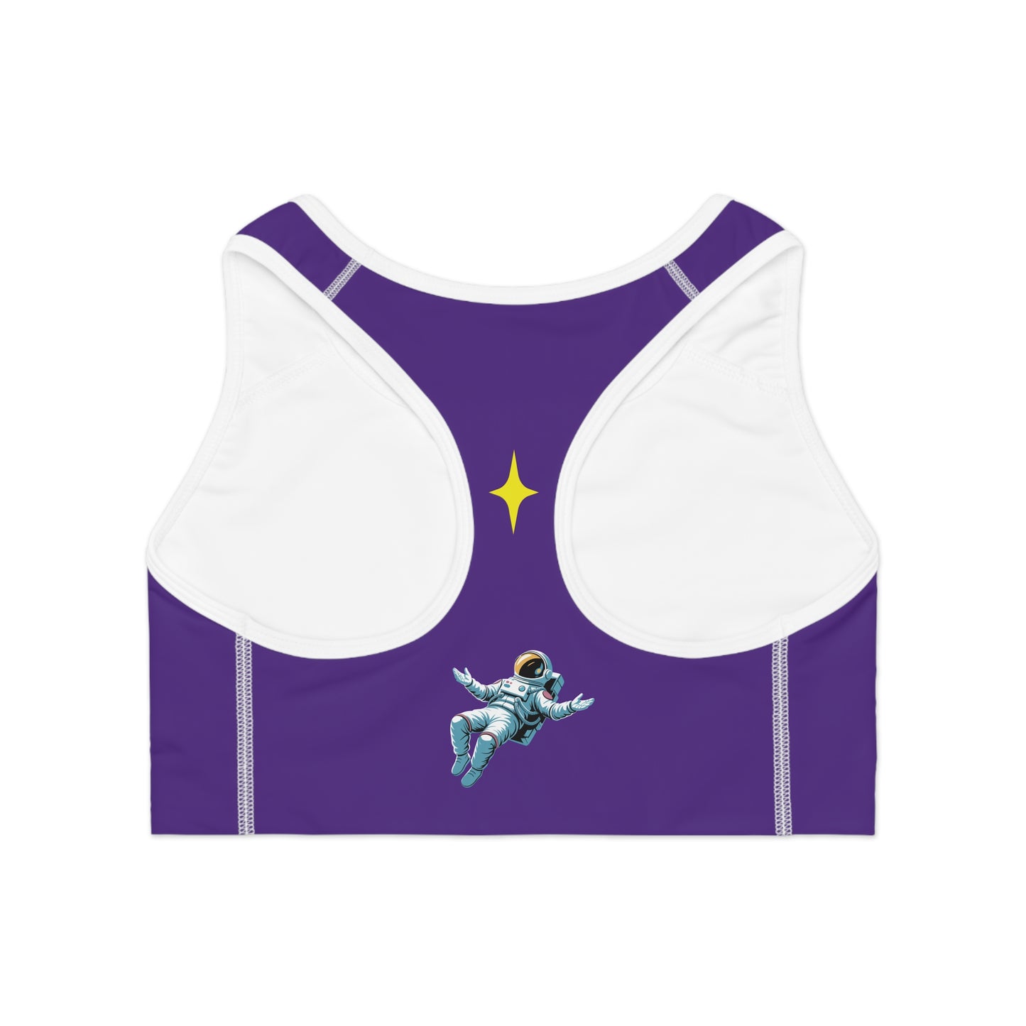 Purple "Spark" Wmns Sports Bra