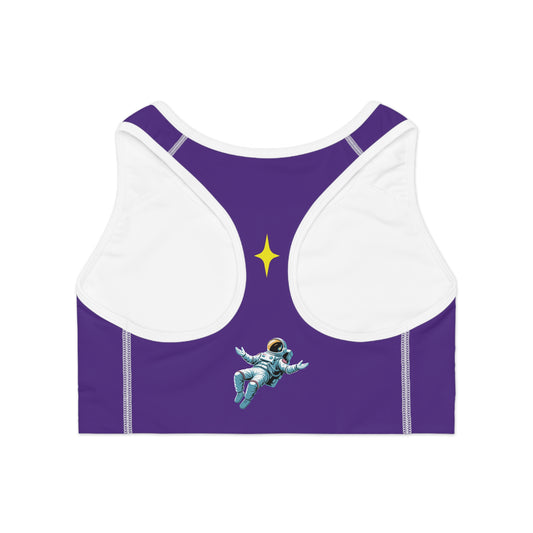 Purple "Spark" Wmns Sports Bra