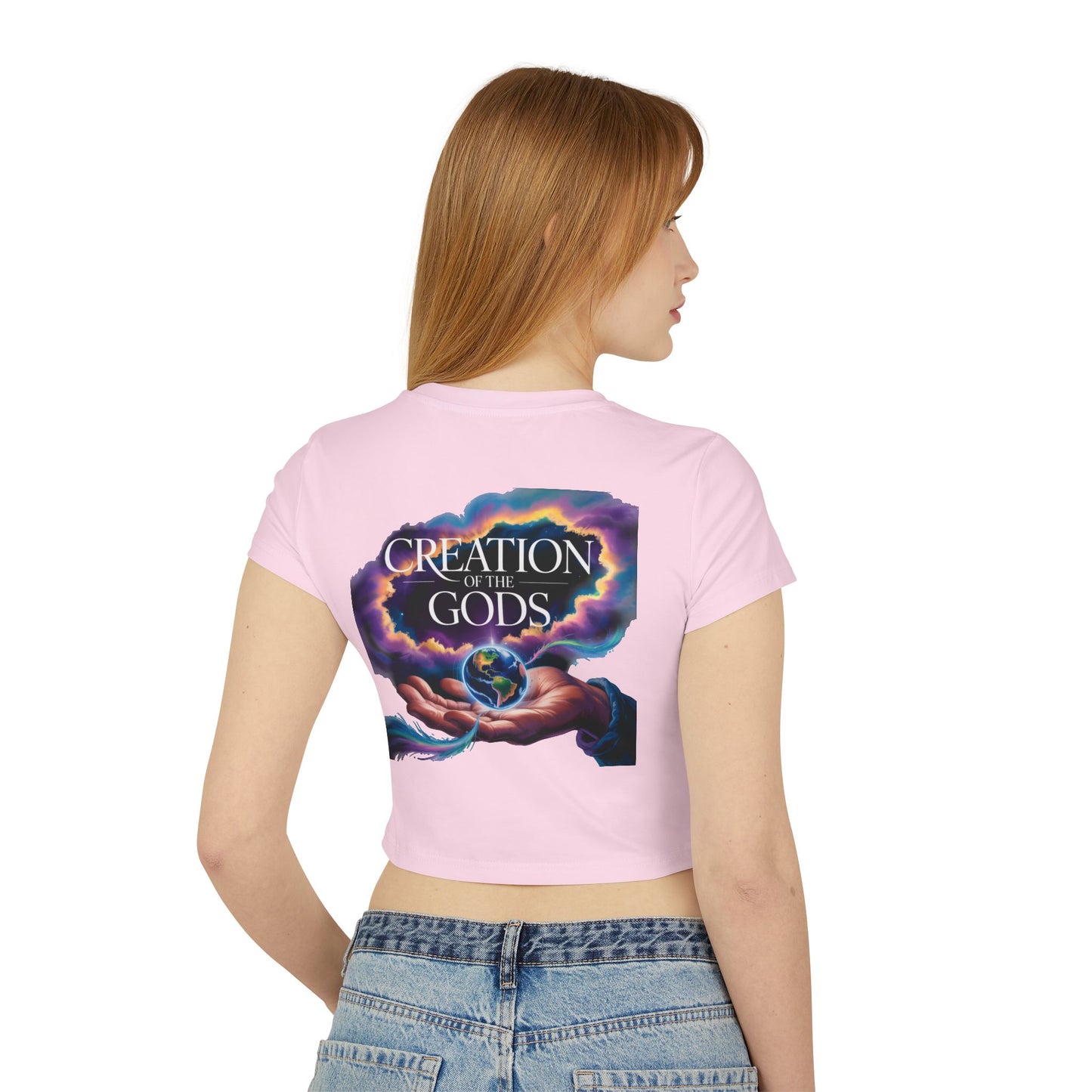CreationOfTheGods  Wmns "Space Cadet" Baby Tee