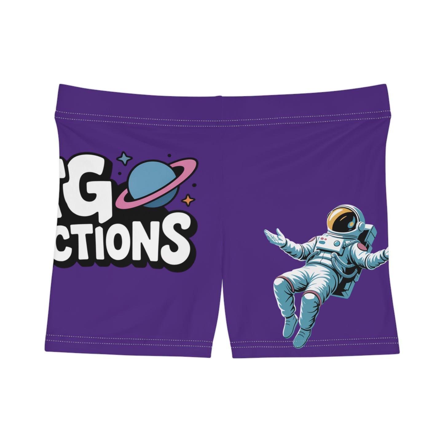 Purple "Spark"  Women's Shorts