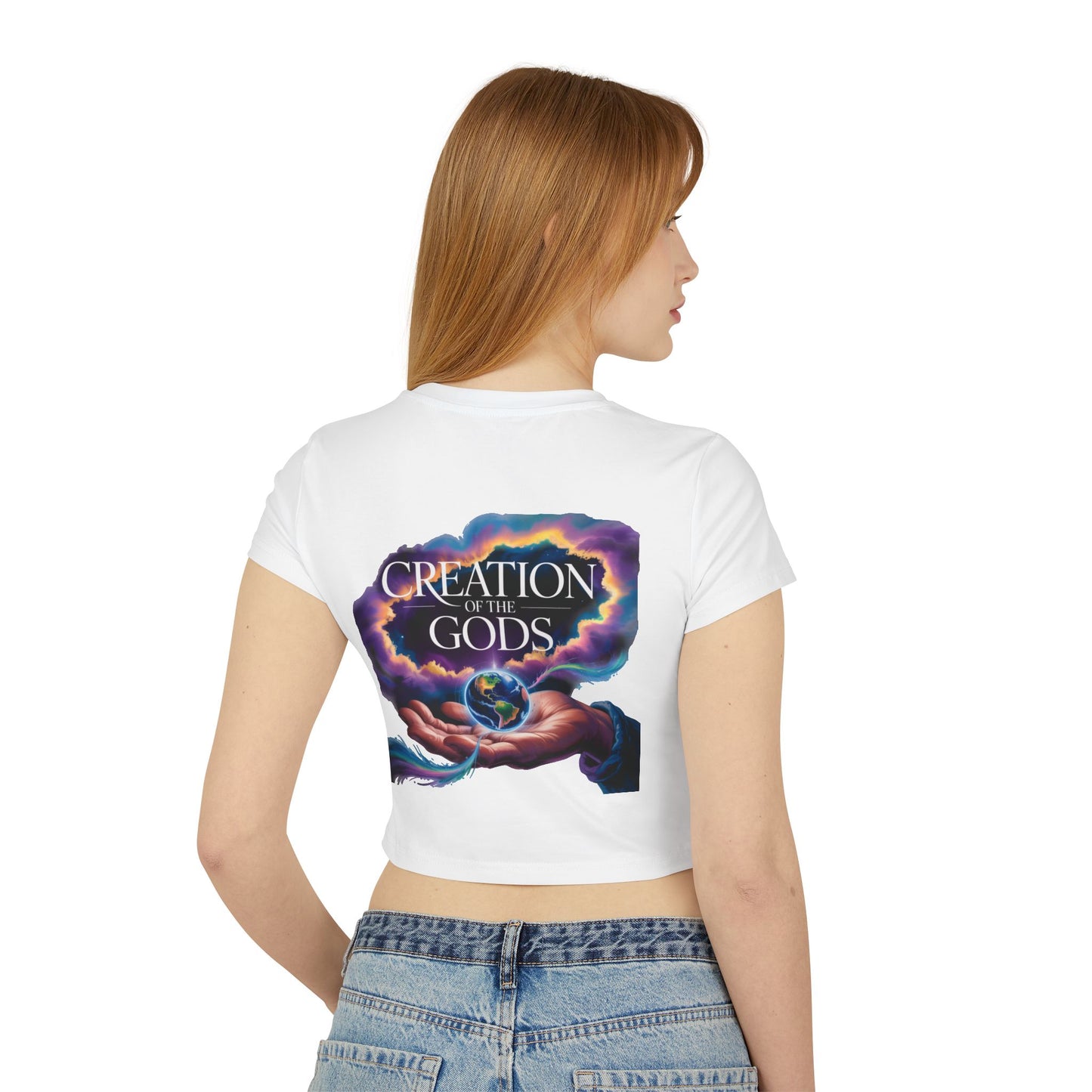 CreationOfTheGods  Wmns "Space Cadet" Baby Tee