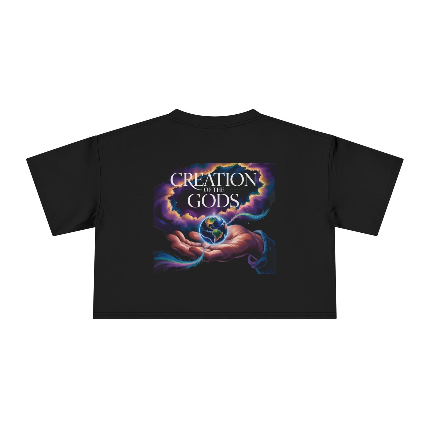 CreationOfGods  Wmns Space Cadet Crop Tee