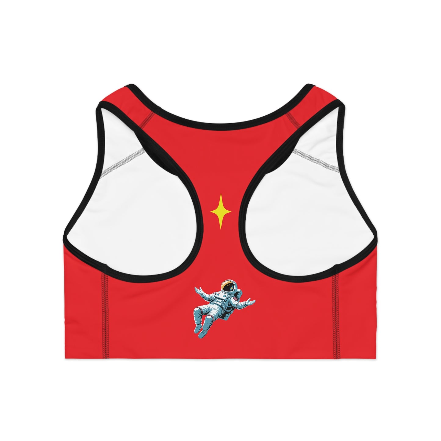 Red "Spark" Wmns Sports Bra