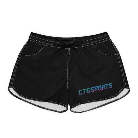 black  "CTGSports" Wmns Shorts