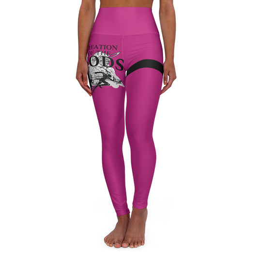 pink CreationOfGods High Waisted Leggings