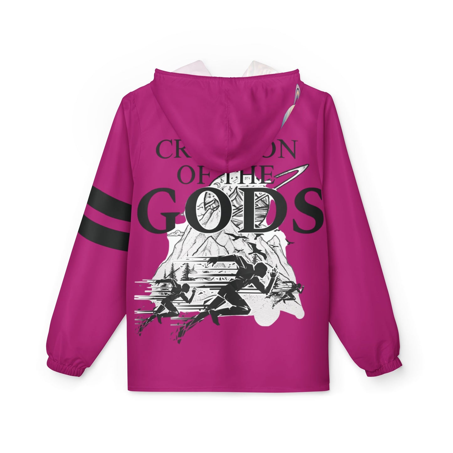 Pink CreationOfTheGods Windbreaker Jacket