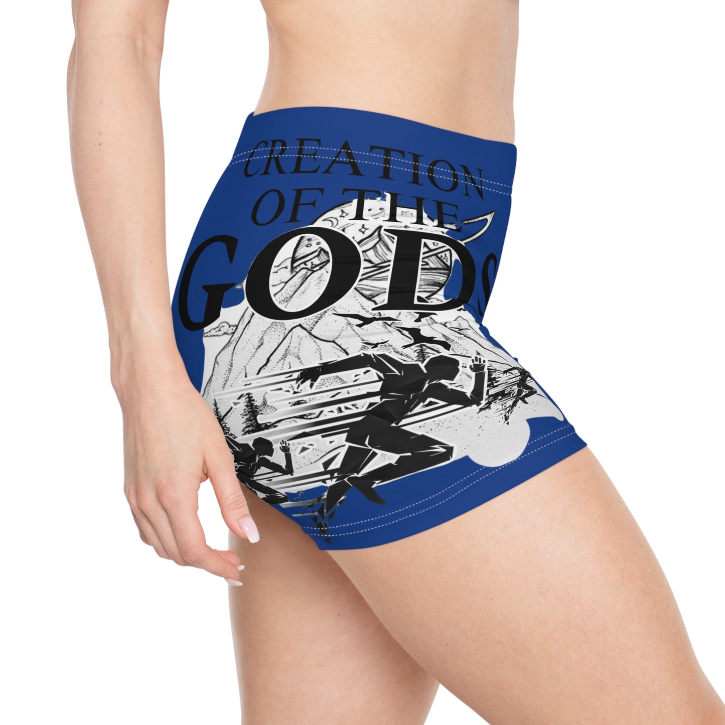 blue "Sprint"  Wmns Shorts