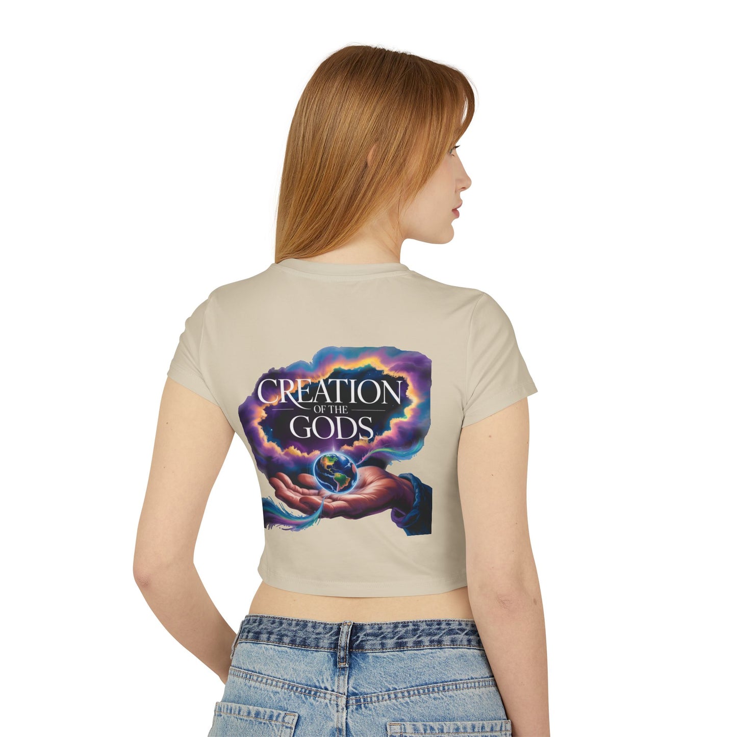 CreationOfTheGods  Wmns "Space Cadet" Baby Tee