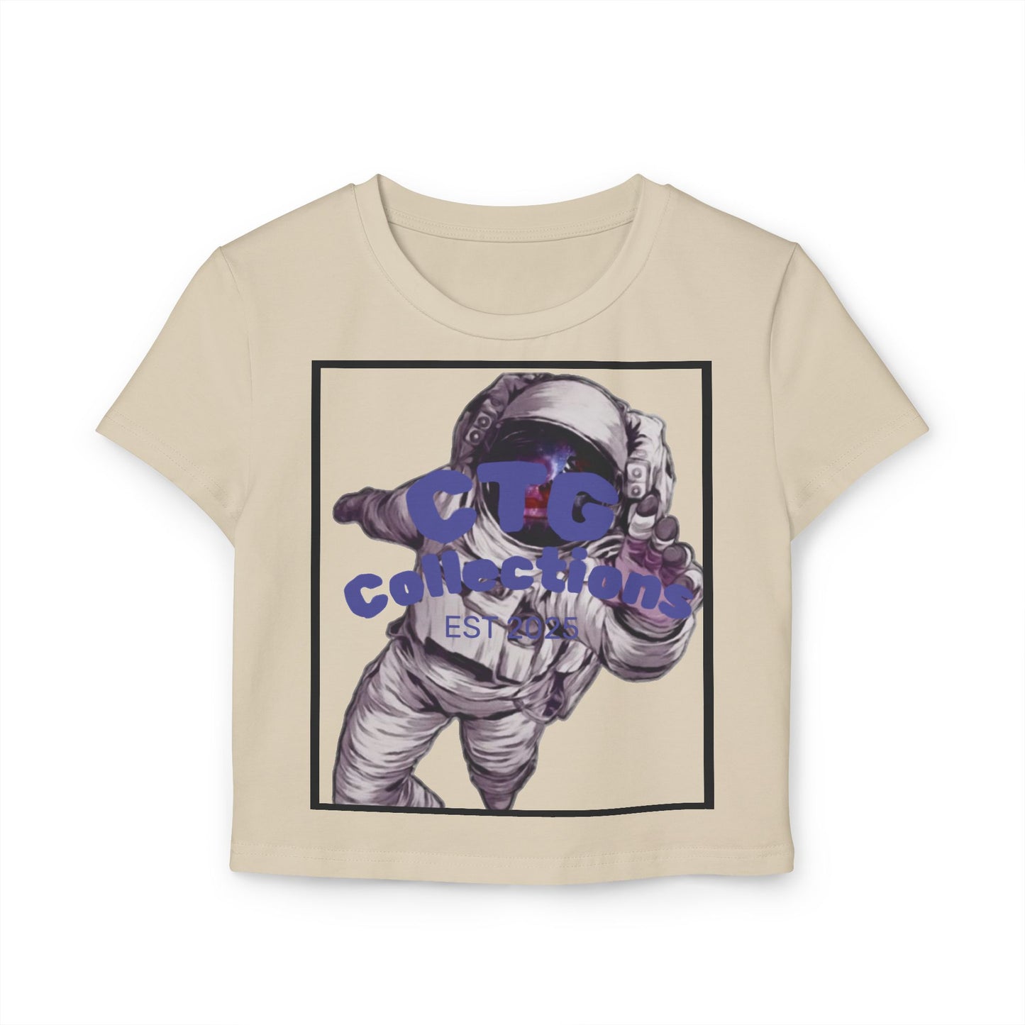 CreationOfTheGods  Wmns "Space Cadet" Baby Tee