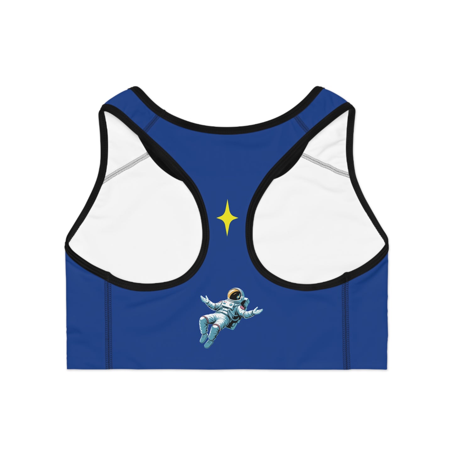 Blue "Spark" Wmns Sports Bra