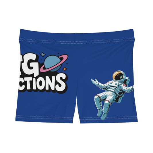 Blue "Spark"  Women's Shorts