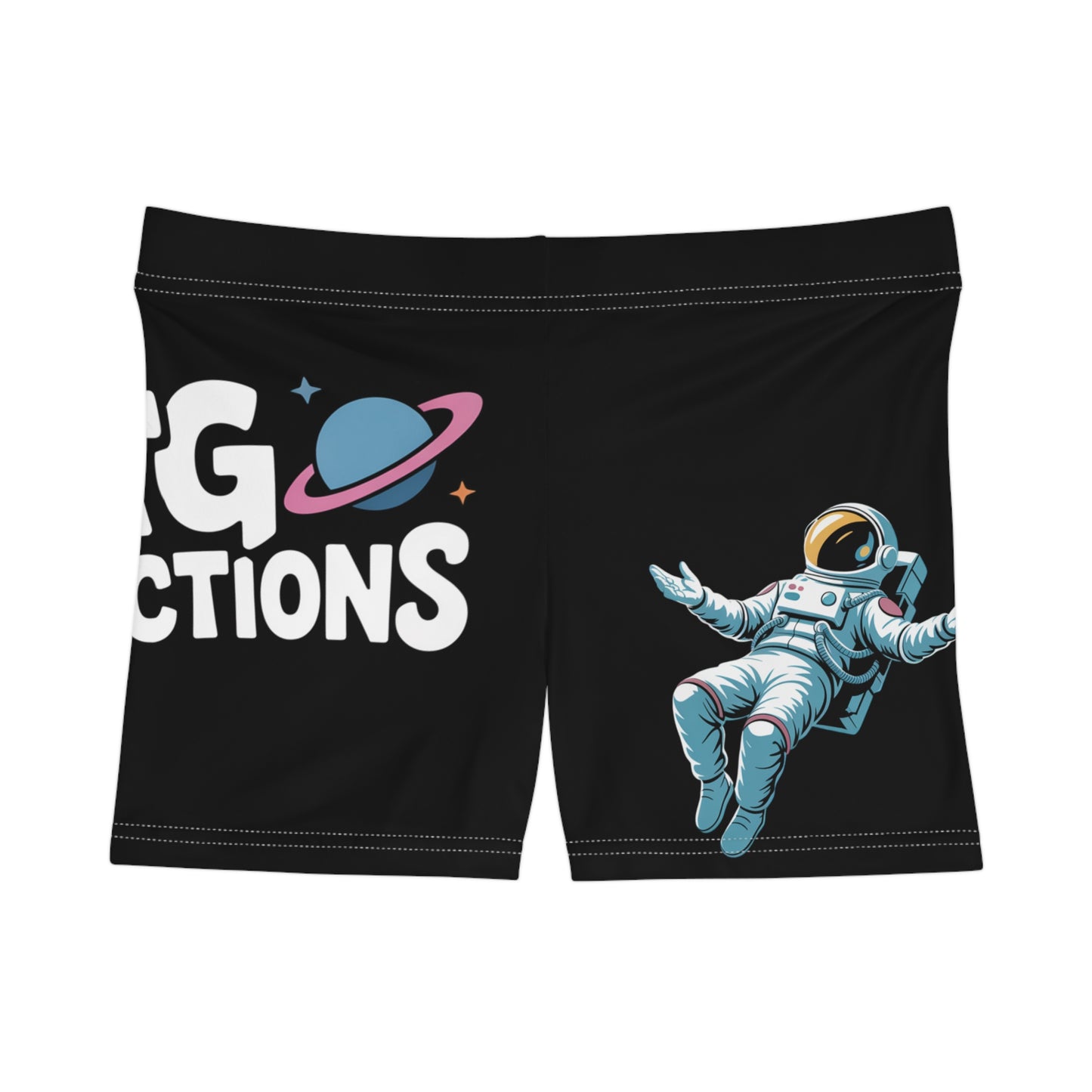 Black "Spark"  Women's Shorts