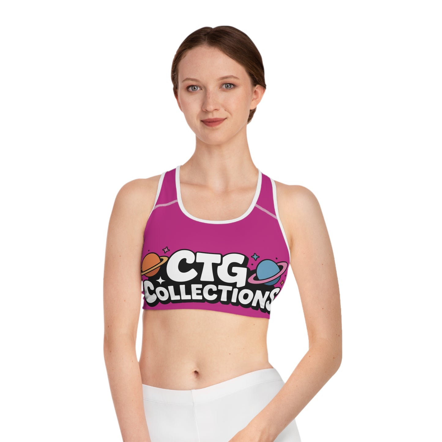 Pink "Spark" Wmns Sports Bra