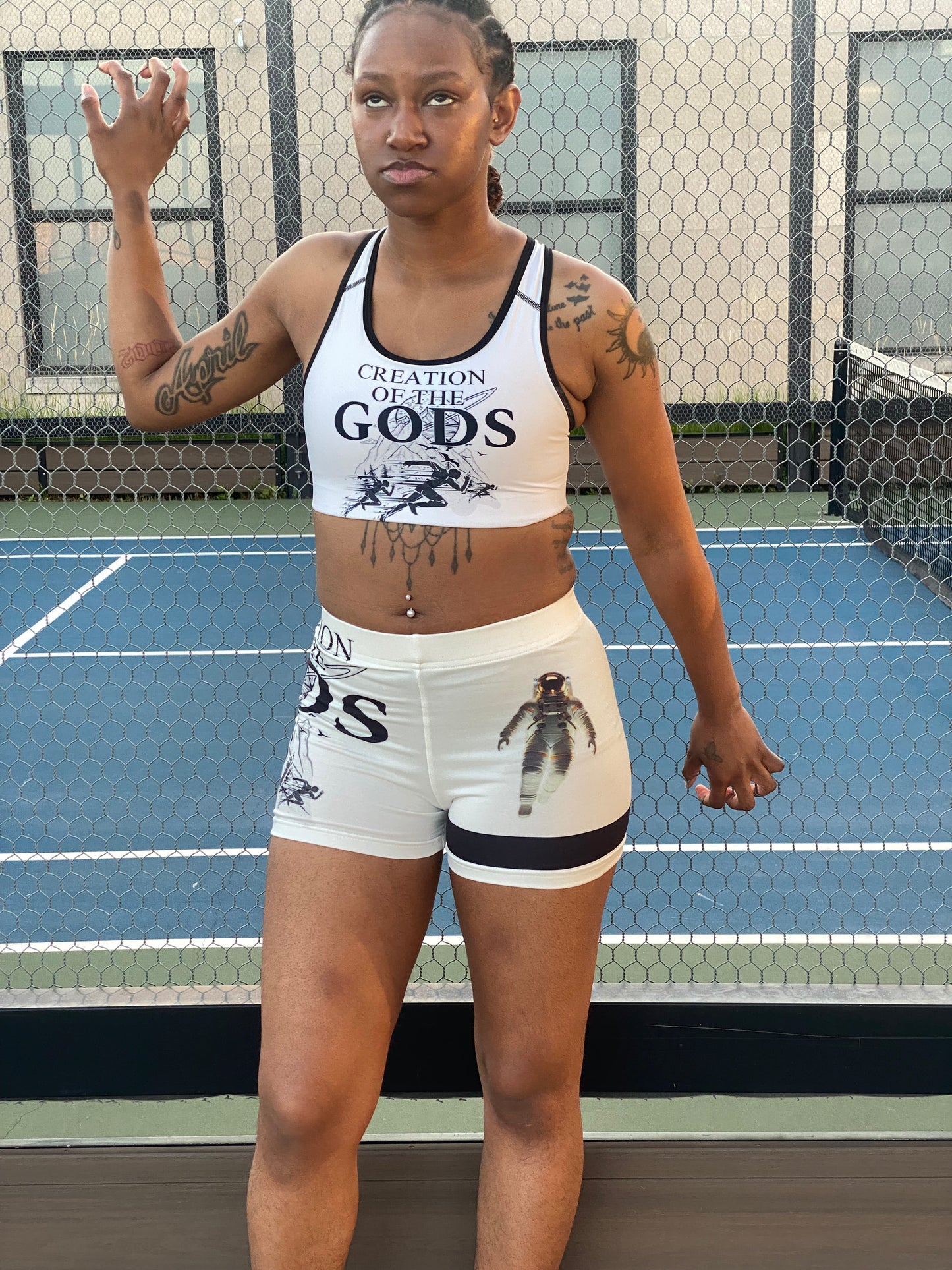 CreationOfGods "Sprint" Sports Bra
