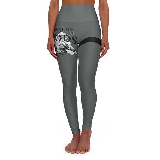 Grey  CreationOfGods High Waisted Leggings