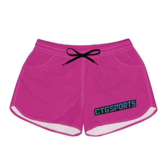 pink "CTGSports" Wmns Shorts